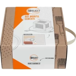 CREATE! By OBI DIY Würfelleuchte -Lampe Geschäft 07876608435 AR01 081019 04