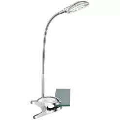 Globo LED-Klemmleuchte Mit Flexarm Chrom EEK: A