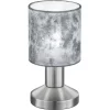 Trio Touch-Tischleuchte Garda Silberfarben