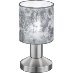 Trio Touch-Tischleuchte Garda Silberfarben