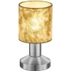 Trio Touch-Tischleuchte Garda Goldfarben