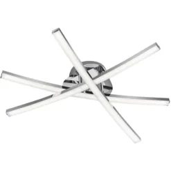 LED-Deckenleuchte Capella Chrom