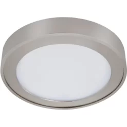 Briloner LED-Einbauleuchte Nickel Matt H: 3,6 Cm Ø: 20 Cm