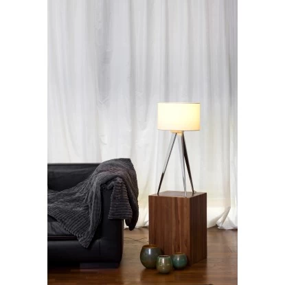 Näve Tischleuchte 3-Bein Tripod Weiß Matt 61,5 Cm 6 Näve Tischleuchte 3-Bein Tripod Weiß Matt 61,5 Cm – Bild 6