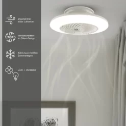 Näve LED-Deckenleuchte Mit Ventilator Adoranto 55 Cm -Lampe Geschäft 222880463 3065 AB imgmil 5