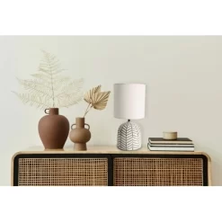 Näve Tischleuchte Folio Keramik Weiß Ca. 27,5 Cm -Lampe Geschäft 222885529 3065 AB imgmil 3