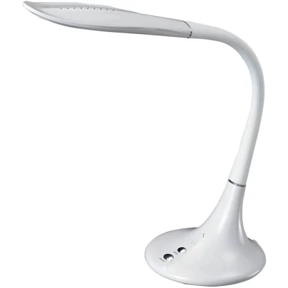 Globo LED-Tischleuchte PATTAYA Chrom Weiß 4 Globo LED-Tischleuchte PATTAYA Chrom Weiß – Bild 4