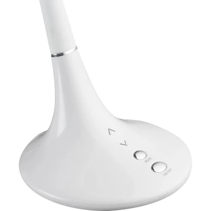 Globo LED-Tischleuchte PATTAYA Chrom Weiß 2 Globo LED-Tischleuchte PATTAYA Chrom Weiß – Bild 2