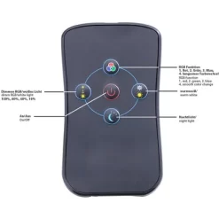 LED-Deckenleuchte Skyler Ø 25 Cm WarmweißRGB 15 LED-Deckenleuchte Skyler Ø 25 Cm WarmweißRGB -Lampe Geschäft 246625 2426 14241 16 5