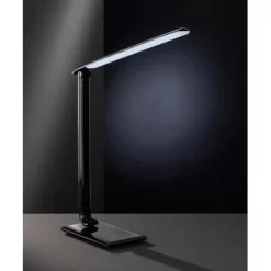 LED-Tischleuchte Tubac Schwarz 1-flammig -Lampe Geschäft 2858 Tischleuchte TUBAC 2