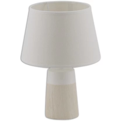 Näve Tischleuchte Sullivan Keramik Weiß 1 Näve Tischleuchte Sullivan Keramik Weiß