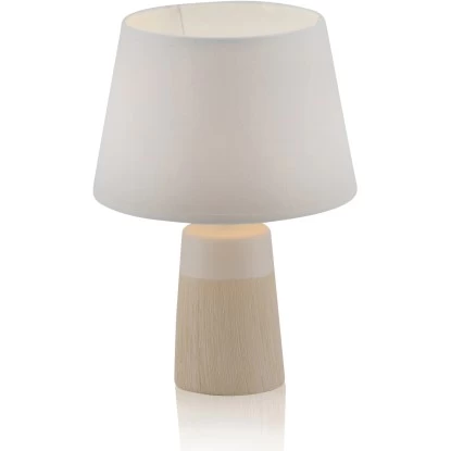 Näve Tischleuchte Sullivan Keramik Weiß 2 Näve Tischleuchte Sullivan Keramik Weiß – Bild 2