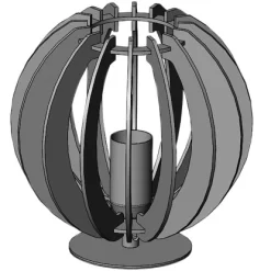 Eglo Tischleuchte Cossano Weiß Ø 18,5 Cm