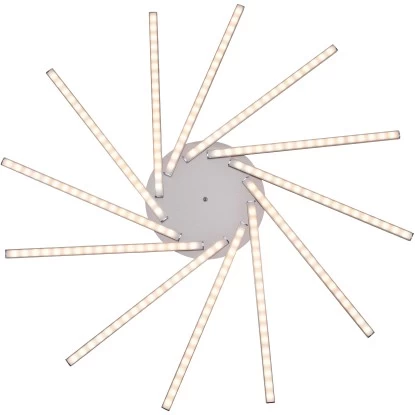 Leuchten Direkt LED-Deckenleuchte Kai Silber 3 Leuchten Direkt LED-Deckenleuchte Kai Silber – Bild 3