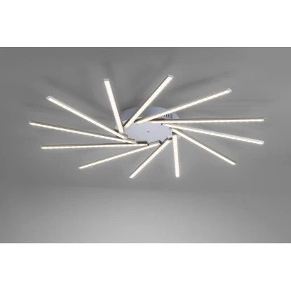 Leuchten Direkt LED-Deckenleuchte Kai Silber 1 Leuchten Direkt LED-Deckenleuchte Kai Silber