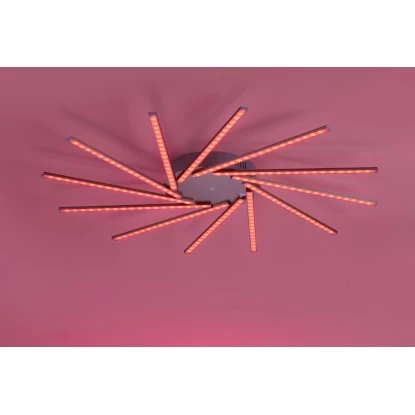 Leuchten Direkt LED-Deckenleuchte Kai Silber 4 Leuchten Direkt LED-Deckenleuchte Kai Silber – Bild 4