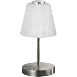 LED-Tischleuchte Emmy Nickel Matt