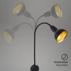 Briloner Bettleuchte Hygge Schwarz-Gold -Lampe Geschäft 4002707407720 1675 4