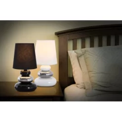 Näve Tischleuchte Stoney Keramik Weiß 31 Cm 13 Näve Tischleuchte Stoney Keramik Weiß 31 Cm -Lampe Geschäft 4003222775011 3065 AB 07