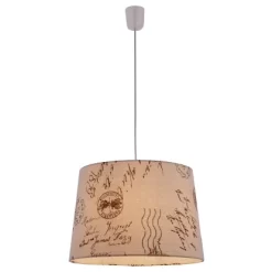 Näve Pendelleuchte Print Textil -Lampe Geschäft 4003222872239 3065 CU 08