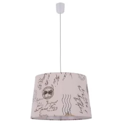 Näve Pendelleuchte Print Textil -Lampe Geschäft 4003222872239 3065 CU 09