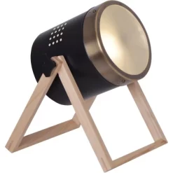 Näve Tischleuchte Tim 28 Cm Schwarz Satiniert