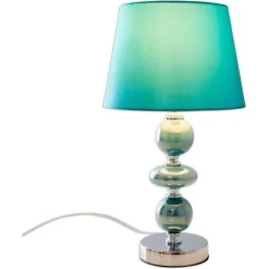 Näve Tischleuchte Araga Aus Keramik 36 Cm Türkis