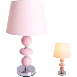 Näve Tischleuchte AragaKeramik Rosa Ca. 36 Cm -Lampe Geschäft 4003222880289 3065 CU 08