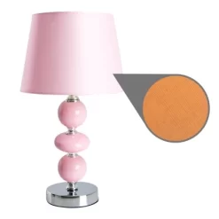 Näve Tischleuchte AragaKeramik Rosa Ca. 36 Cm -Lampe Geschäft 4003222880289 3065 CU 09