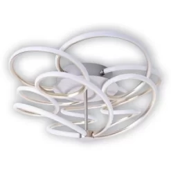 Näve LED-Deckenleuchte Rizado Satin-NickelØ 57 Cm