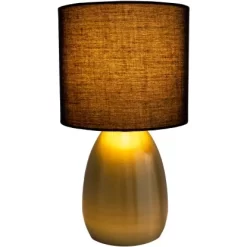 Näve Tischleuchte Aurum Gold-Schwarz 33 Cm 10 Näve Tischleuchte Aurum Gold-Schwarz 33 Cm -Lampe Geschäft 4003222885482 3065 CU 02