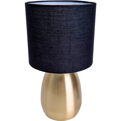 Näve Tischleuchte Aurum Gold-Schwarz 33 Cm 4 Näve Tischleuchte Aurum Gold-Schwarz 33 Cm – Bild 4