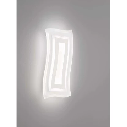 Fischer & Honsel LED Wandleuchte Gorden 5,5 Cm X 22 Cm Weiß Satiniert 5 Fischer & Honsel LED Wandleuchte Gorden 5,5 Cm X 22 Cm Weiß Satiniert – Bild 5