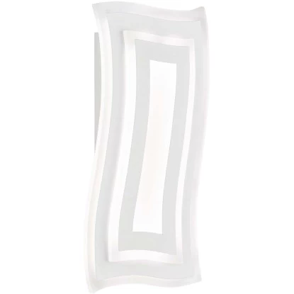 Fischer & Honsel LED Wandleuchte Gorden 5,5 Cm X 22 Cm Weiß Satiniert 3 Fischer & Honsel LED Wandleuchte Gorden 5,5 Cm X 22 Cm Weiß Satiniert – Bild 3