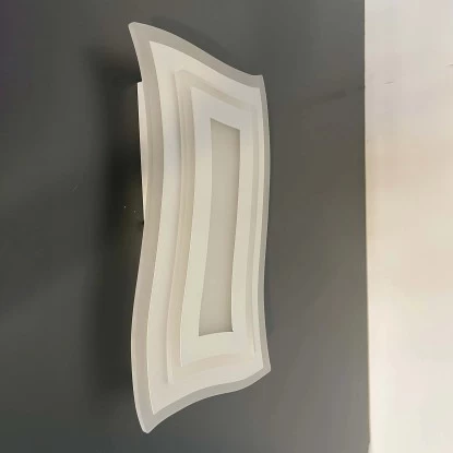 Fischer & Honsel LED Wandleuchte Gorden 5,5 Cm X 22 Cm Weiß Satiniert 4 Fischer & Honsel LED Wandleuchte Gorden 5,5 Cm X 22 Cm Weiß Satiniert – Bild 4