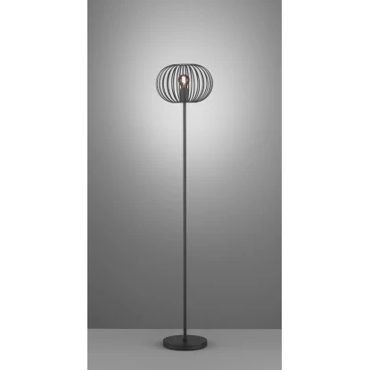 Fischer & Honsel Stehleuchte Mocca 1-flammig Schwarz 4 Fischer & Honsel Stehleuchte Mocca 1-flammig Schwarz – Bild 4