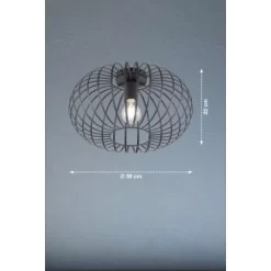 Fischer & Honsel Stehleuchte Mocca 1-flammig Schwarz 6 Fischer & Honsel Stehleuchte Mocca 1-flammig Schwarz -Lampe Geschäft 4003694403245 1546 VM 09