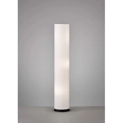 Fischer & Honsel Stehleuchte Thor 3-flammig Schwarz/Weiß Leinen 4 Fischer & Honsel Stehleuchte Thor 3-flammig Schwarz/Weiß Leinen – Bild 4