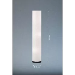 Fischer & Honsel Stehleuchte Thor 3-flammig Schwarz/Weiß Leinen 6 Fischer & Honsel Stehleuchte Thor 3-flammig Schwarz/Weiß Leinen -Lampe Geschäft 4003694403900 1546 VM 09