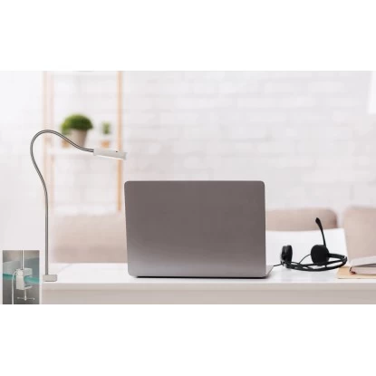 Fischer & Honsel LED-Klemmleuchte Raik Nickelfarben 40-82 Cm 6 Fischer & Honsel LED-Klemmleuchte Raik Nickelfarben 40-82 Cm – Bild 6