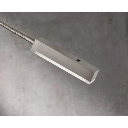 Fischer & Honsel LED-Klemmleuchte Raik Nickelfarben 40-82 Cm 4 Fischer & Honsel LED-Klemmleuchte Raik Nickelfarben 40-82 Cm – Bild 4