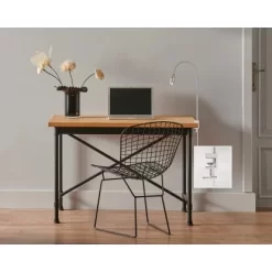 Fischer & Honsel LED-Klemmleuchte Sten Nickelfarben 40-80 Cm -Lampe Geschäft 4003694503754 1546 AB 08