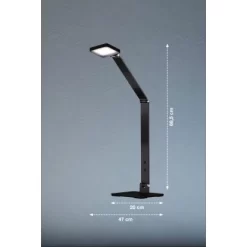 Fischer & Honsel LED-Tischleuchte Rike Schwarz 69,5 Cm -Lampe Geschäft 4003694505925 1546 VM 09