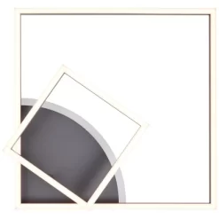 Brilliant LED-Deckenleuchte Zorg 3000 Kelvin Grau -Lampe Geschäft 4004353390463 1079 3