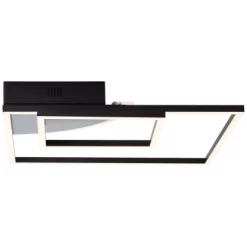 Brilliant LED-Deckenleuchte Zorg 3000 Kelvin Grau -Lampe Geschäft 4004353390463 1079 5