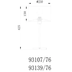 Brilliant Tischleuchte Wimea Schwarz Und Natur -Lampe Geschäft 4004353393396 4731 VM 18