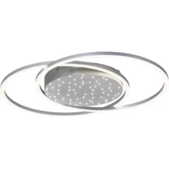 Paul Neuhaus LED-Deckenleuchte Yuki Stahlfarben 66,8 X 50 Cm 19 Paul Neuhaus LED-Deckenleuchte Yuki Stahlfarben 66,8 X 50 Cm -Lampe Geschäft 4012248358276 2426 06