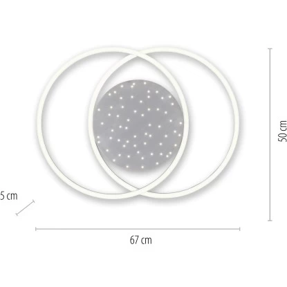 Paul Neuhaus LED-Deckenleuchte Yuki Stahlfarben 66,8 X 50 Cm 6 Paul Neuhaus LED-Deckenleuchte Yuki Stahlfarben 66,8 X 50 Cm – Bild 6