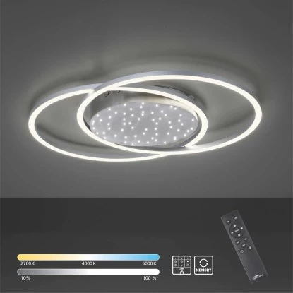 Paul Neuhaus LED-Deckenleuchte Yuki Stahlfarben 66,8 X 50 Cm 10 Paul Neuhaus LED-Deckenleuchte Yuki Stahlfarben 66,8 X 50 Cm – Bild 10