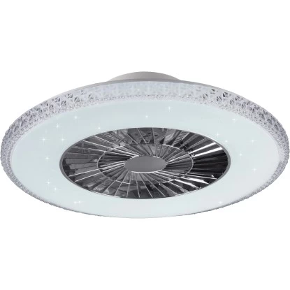 Reality LED-Deckenleuchte Harstad Integr. Ventilator Chrom 1 Reality LED-Deckenleuchte Harstad Integr. Ventilator Chrom